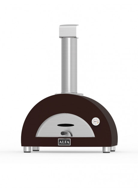 Alfa Forni - MODERNO 1 Pizze - HOUT / KOPER