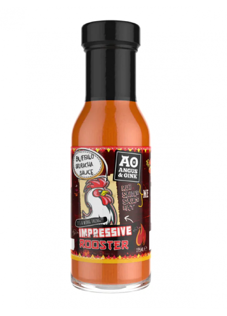 Angus & Oink - Impressive Rooster - Buffalo Sriracha