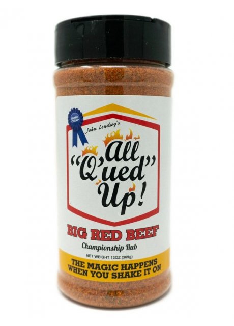 All Q'ued Up - Big Red Beef