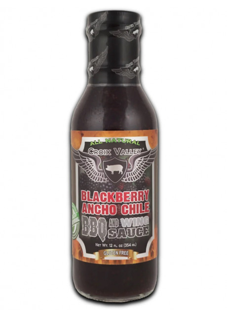 Croix Valley - Blackberry Ancho Chile BBQ & Wing Sauce