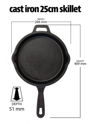 Pit Boss - Cast Iron Startersset 6pcs