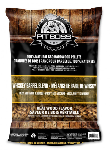 Pit Boss - Pellets Whiskey Barrel - 9kg