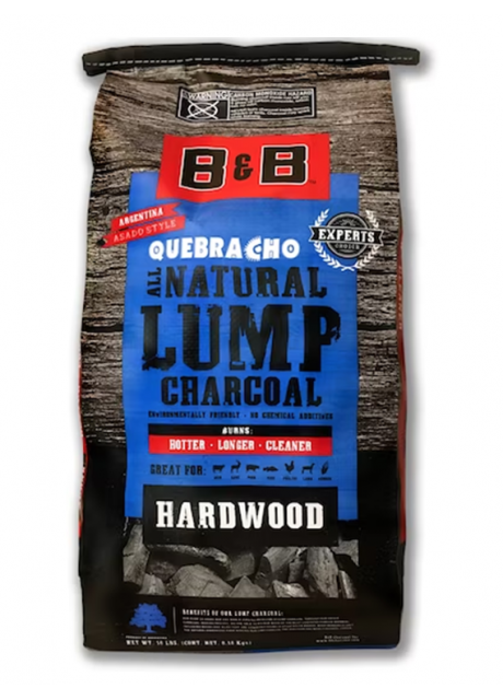 B&B - Quebracho Variety Lump Charcoal - 18lb