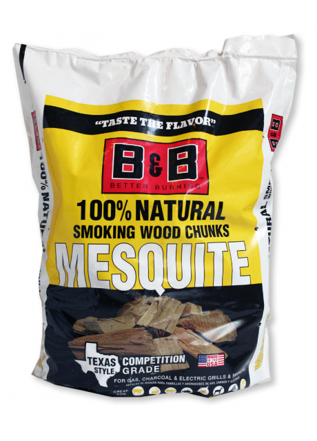 B&B - Mesquite Chunks - 9L