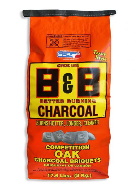 B&B - Competition Oak Briquets - 17.6lb