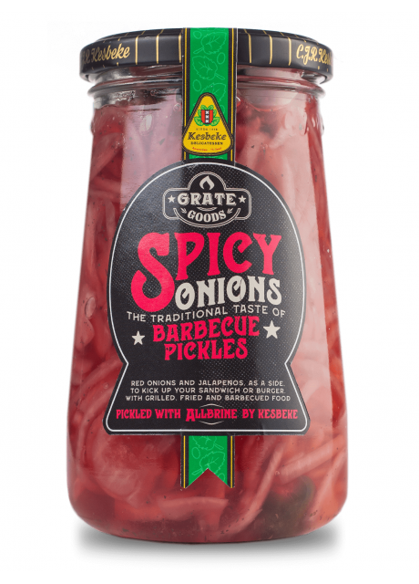 Grate Goods - Spicy Onions Barbecue Pickles