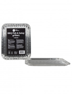 Grill Fanatics - Perfo Alu Tray - 5 stuks Grill Fanatics - Perfo Alu Tray - 5 stuks
