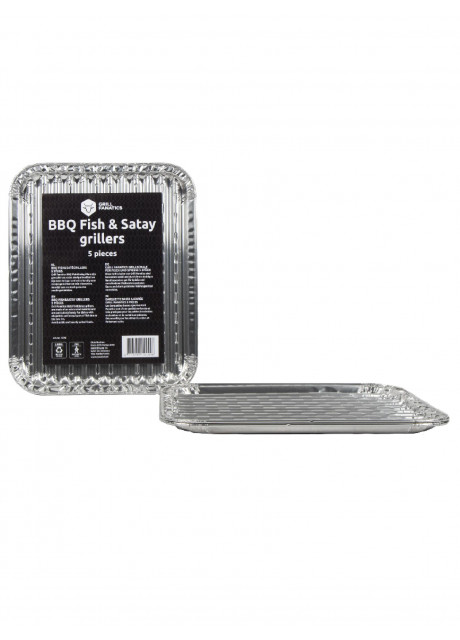 Grill Fanatics - Perfo Alu Tray - 5 stuks