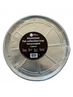 Grill Fanatics - Drip Tray Round - 5 stuks Grill Fanatics - Drip Tray Round - 5 stuks