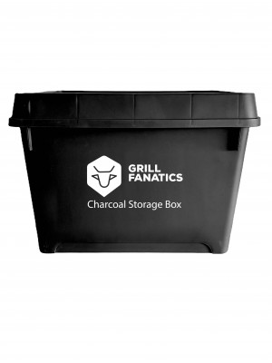 Grill Fanatics - Charcoal Storage Box