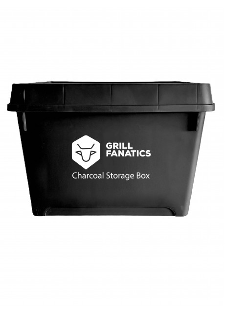 Grill Fanatics - Charcoal Storage Box