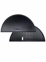 Grill Fanatics - Cast Iron Half Moon Plancha Griddle LARGE