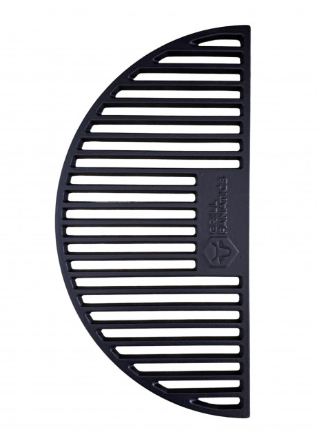 Grill Fanatics - Cast Iron Half Moon Grill LARGE