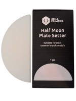 Grill Fanatics - Half moon stone plate setter LARGE