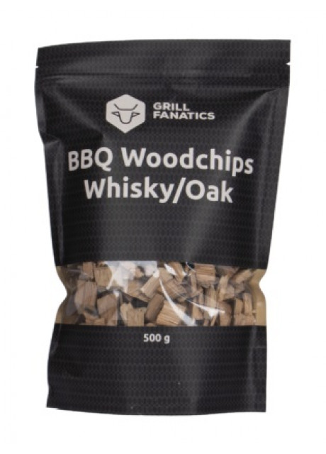 Grill Fanatics - Rooksnippers Whiskey Oak 500gr