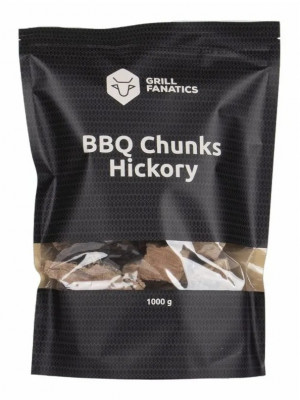 Grill Fanatics - Wood Chunks Hickory 1.0kg