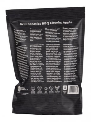 Grill Fanatics - Wood Chunks Appel 1.0kg
