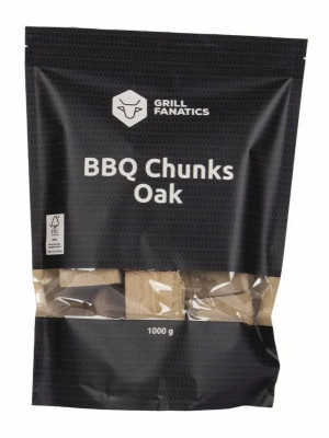 Grill Fanatics - Wood Chunks Eik / Oak 1.0kg