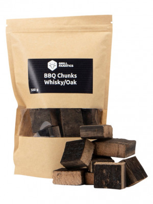 Grill Fanatics - Wood Chunks Whisky 500gr