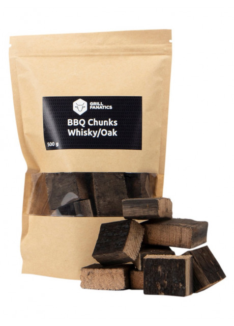 Grill Fanatics - Wood Chunks Whisky 500gr