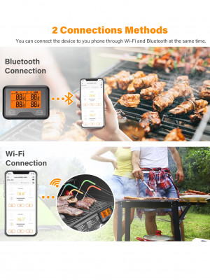 Inkbird - IBBQ-4BW WiFi/Bluetooth Digital Thermometer