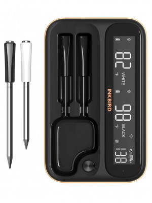 Inkbird - INT-12-BW WiFi & Bluetooth 2 Probe Thermometer