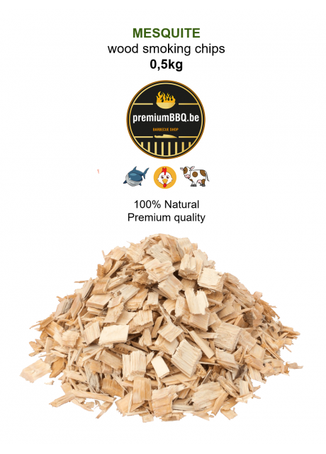 PremiumBBQ Smoking Chips - Mesquite 0.5kg
