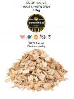 PremiumBBQ Smoking Chips - Olijf / Olive 0.5kg