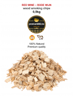 PremiumBBQ Smoking Chips - Rode Wijn / Red Wine 0.5kg