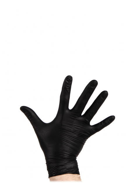 PremiumBBQ - Nitril wegwerphandschoenen XL - zwart