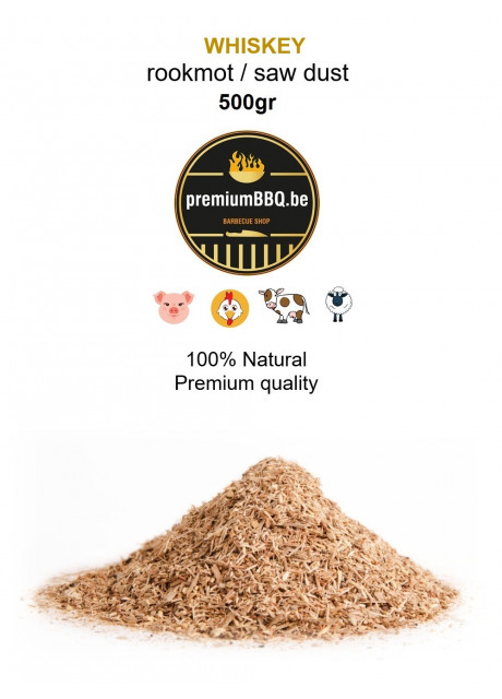 PremiumBBQ - Rookmot Whiskey 0.5kg