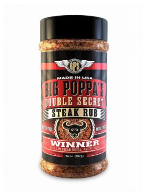 Big Poppa Smokers - Double Secret Steak Rub