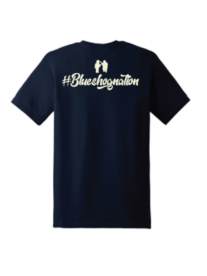 Blues Hog - #Blueshognation T-Shirt MEDIUM