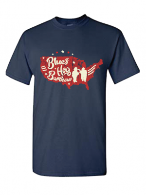 Blues Hog - #Blueshognation T-Shirt MEDIUM
