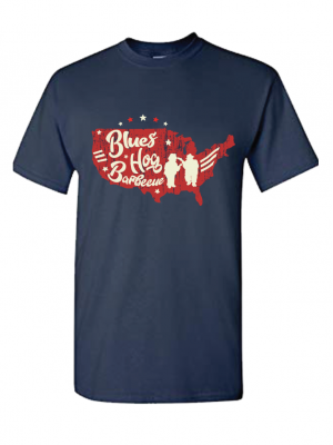 Blues Hog - #Blueshognation T-Shirt SMALL