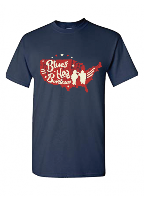 Blues Hog - #Blueshognation T-Shirt SMALL
