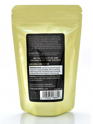 Oakridge - Game Bird & Chicken Rub 6oz