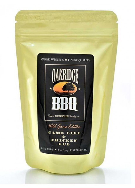 Oakridge - Game Bird & Chicken Rub 6oz