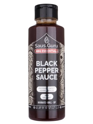 Saus.Guru - Black Pepper BBQ Sauce 500ml