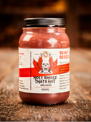 Smokey Goodness - Holy Smoke That's Hot! Premium BBQ Sauce