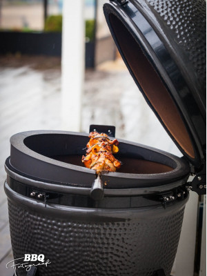 Spit On Fire - Kamado Rotisserie Ring LARGE - 21"