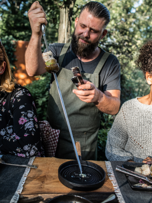 Churrasco Forged - Olive serveerpan