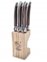 Laguiole - Premium Line steakmessen Dark Wood