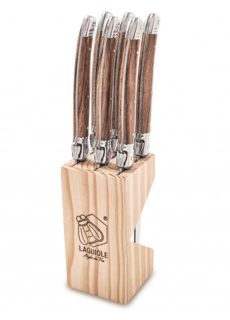 Laguiole - Premium Line steakmessen Wood