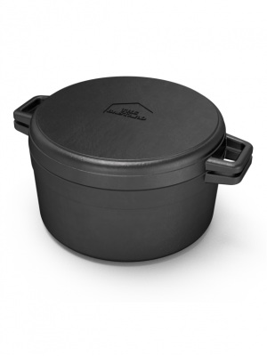 The Bastard - Dutch Oven & Griddle MEDIUM 24cm