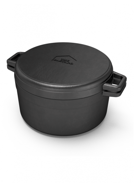 The Bastard - Dutch Oven & Griddle MEDIUM 24cm