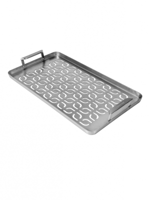 Traeger - Stainless Steel Tray Fish & Veggies