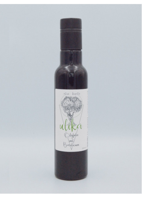 ULIKA - Olijfolie met Basilicum 250ml