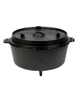 Valhal Outdoor - Dutch Oven VH12L+, met pootjes