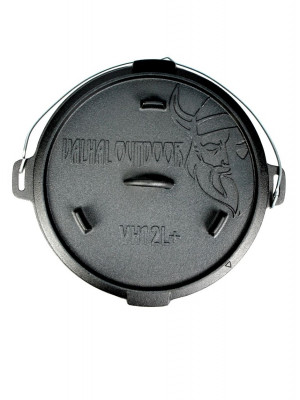 Valhal Outdoor - Dutch Oven VH12L+, met pootjes